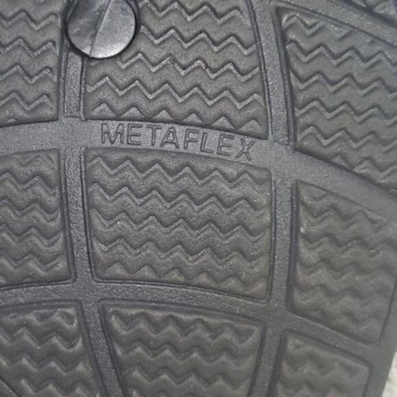 Champion‎ Black Metaflex Sz. 11 Flip Flops Thong Sandals - Picture 9 of 9